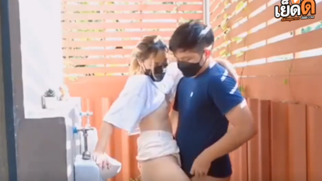คลิปหลุด fwbfuckwithbabe คู่รักเงี่ยนเย็ดมาพากันเสียวแอบแซ่บหลังห้องน้ำชายในปั้มเสียวยืนซอยหีกระเด้านัวๆครางลั่นเลย